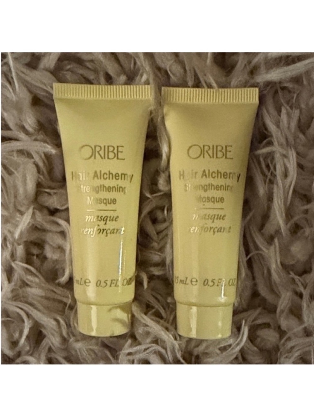 FIRM PRICE- 2- NWT/Sealed Oribe hair alchemy strengthening masque